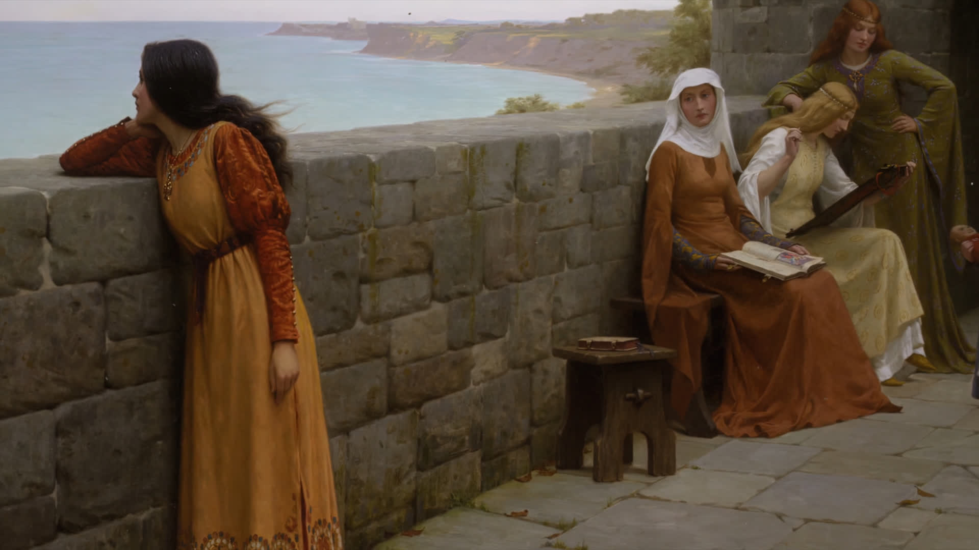 Gallery “The Hostage” (E. Leighton, 1912)