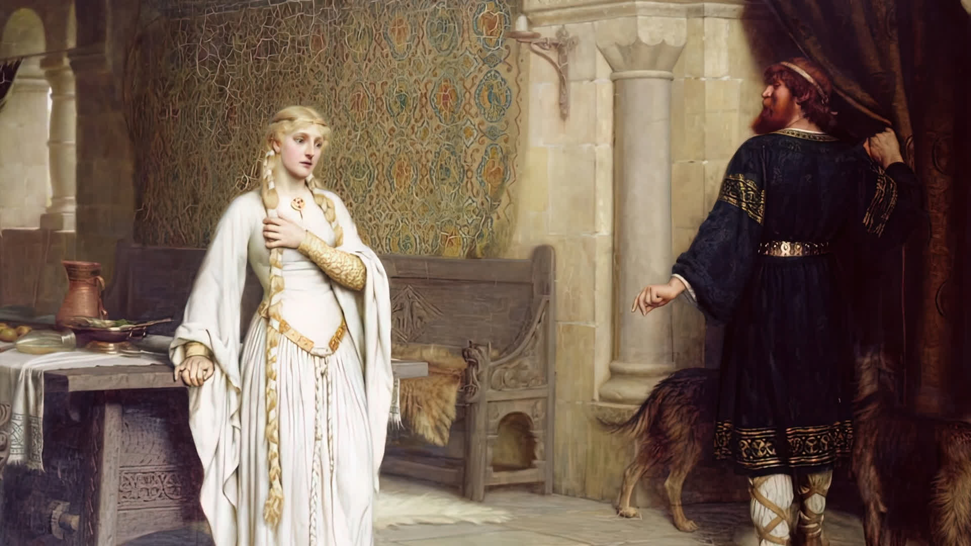 Gallery “Lady Godiva” (E. Leighton, 1892)