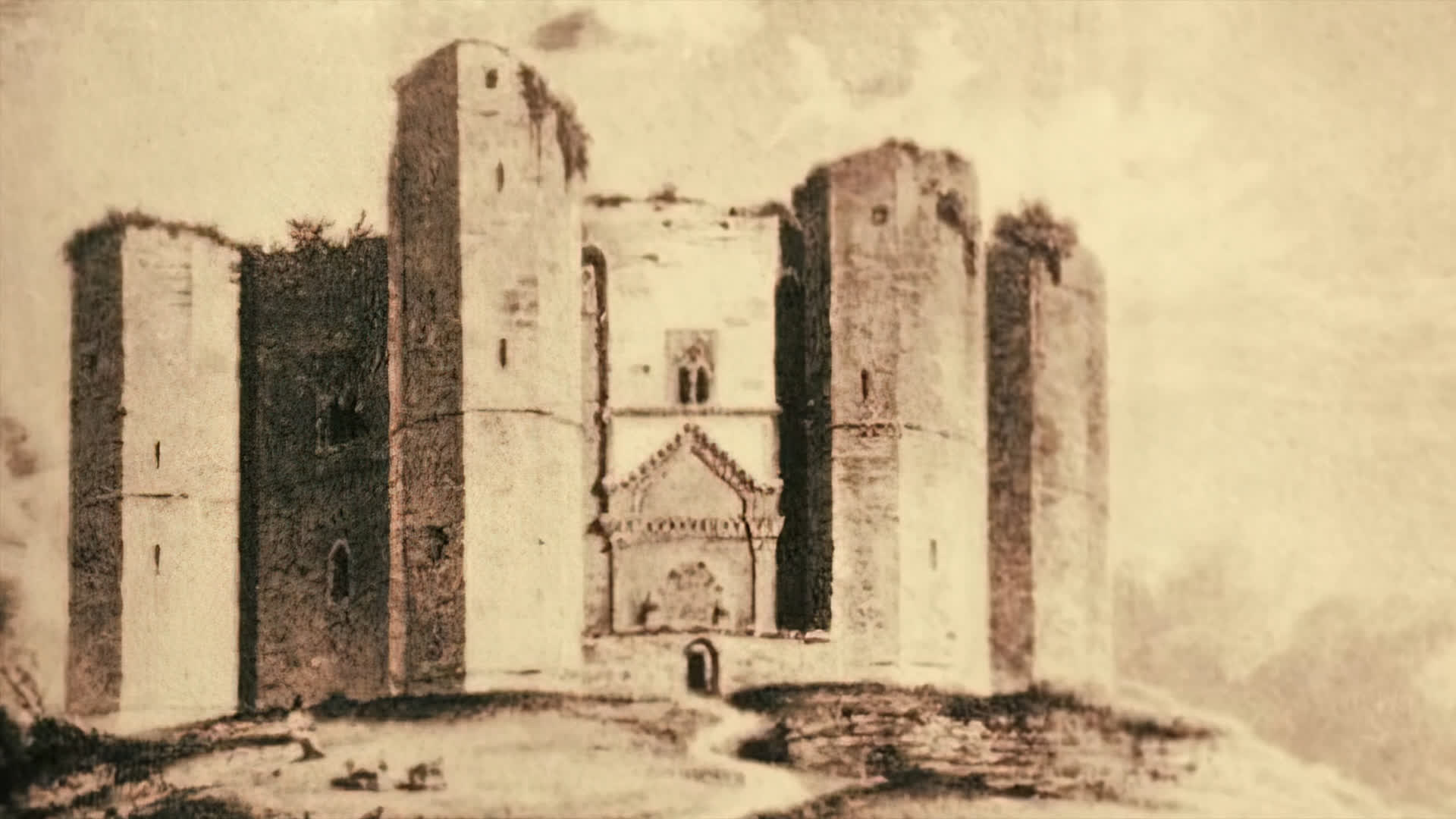 Gallery Castel del Monte, 1860 print